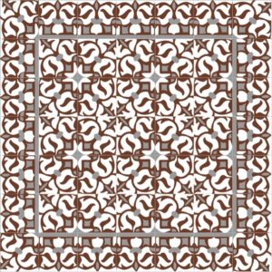 Mod 15 Ref 172 Faixa Pajaritos Branco Gris Marron